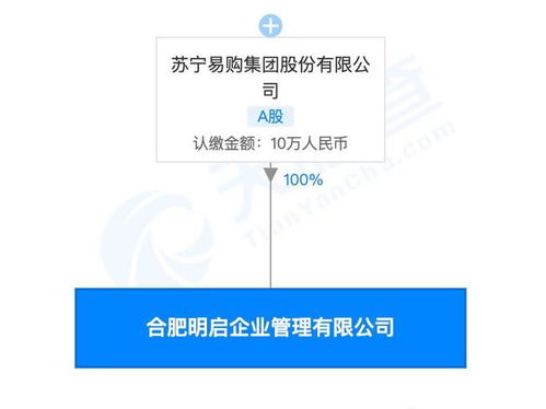 蘇寧集團(tuán)全資控股，合肥明啟企業(yè)管理有限公司成立，拓展教育咨詢服務(wù)版圖